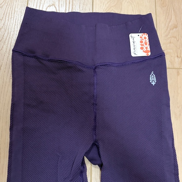 Free People Movement Free Throw Leggings, Blue Violet, sz M - Picture 4 of 11